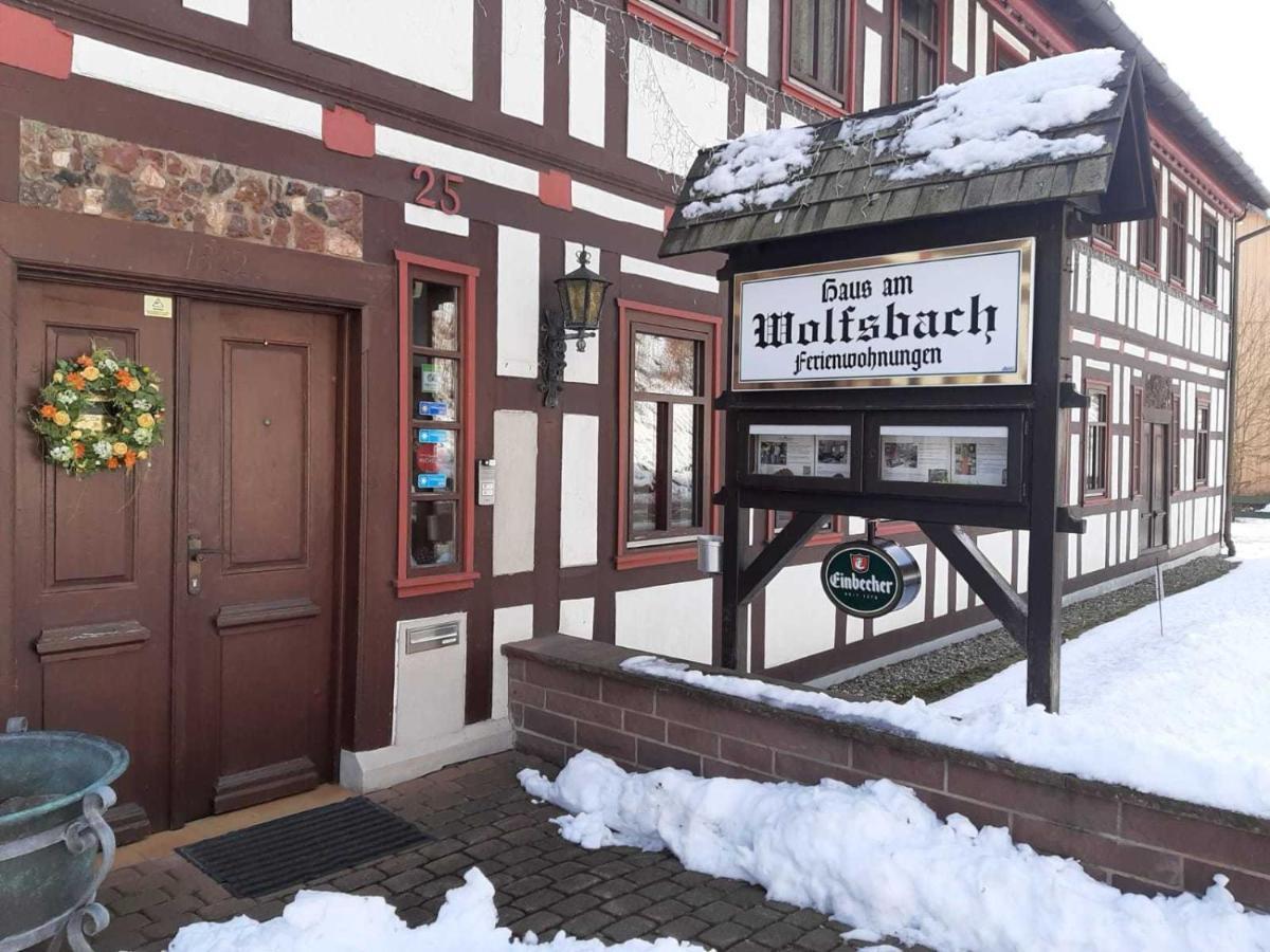 Ferienwohnung Haus am Wolfsbach Zorge Exterior foto