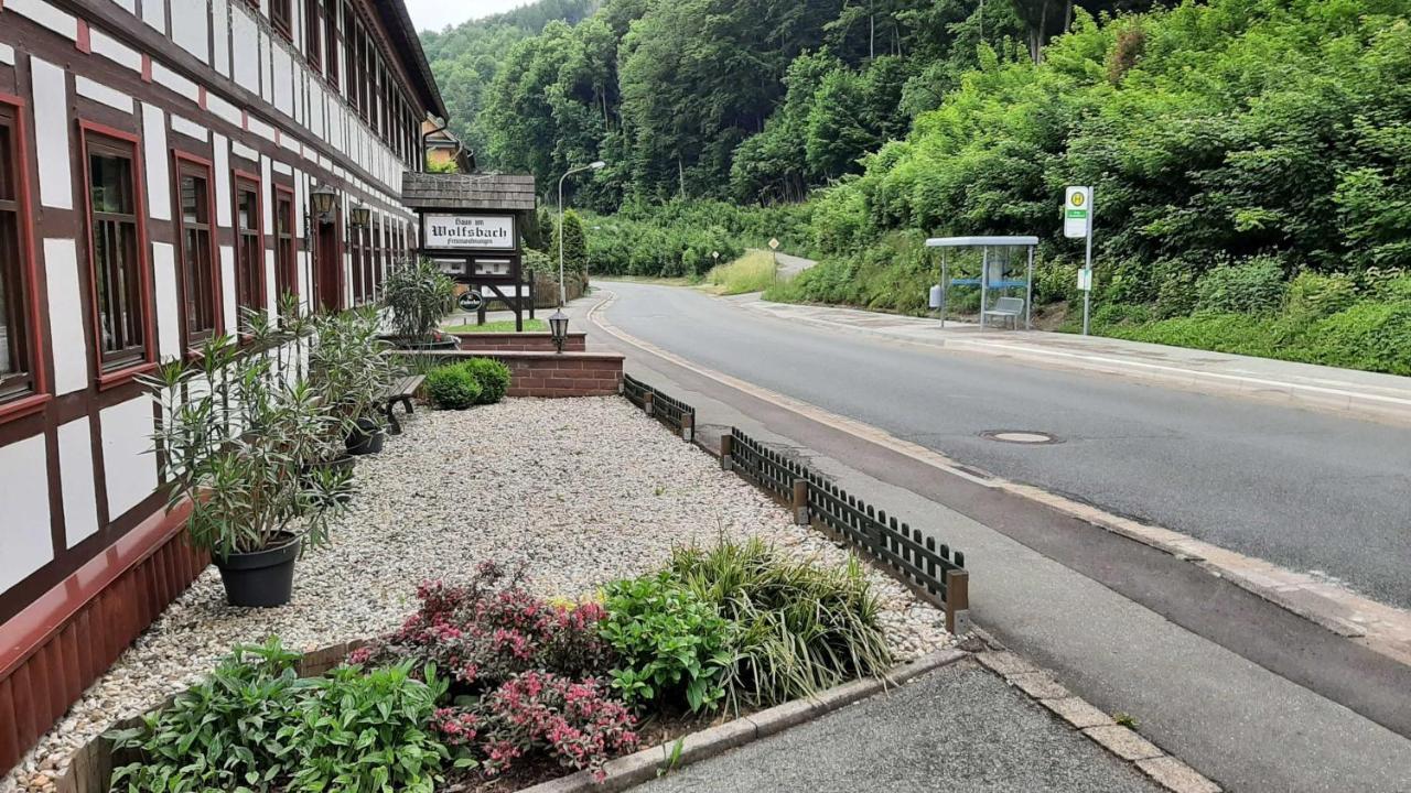 Ferienwohnung Haus am Wolfsbach Zorge Exterior foto