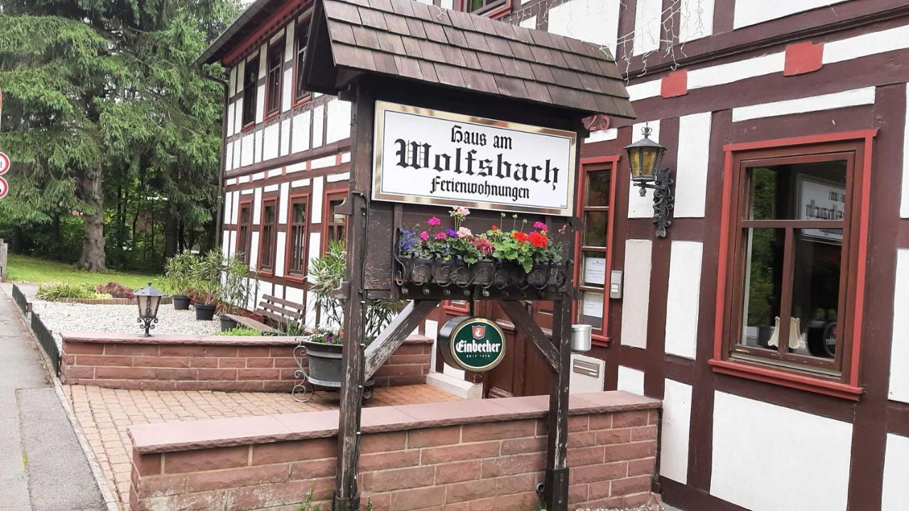 Ferienwohnung Haus am Wolfsbach Zorge Exterior foto
